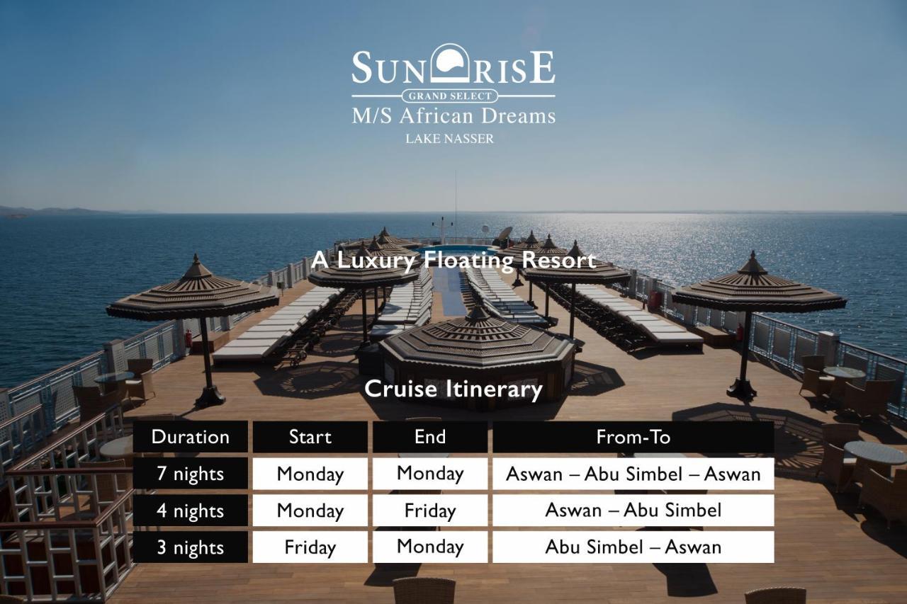 Sunrise African Dreams Cruise -Grand Select- 아스완 외부 사진